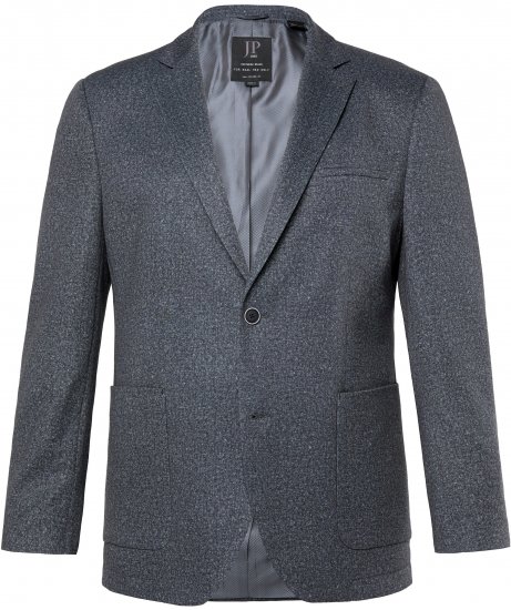 JP1880 Jacket Business Donegal Graphite Grey - Didelės vyriškos striukės - Didelės vyriškos striukės