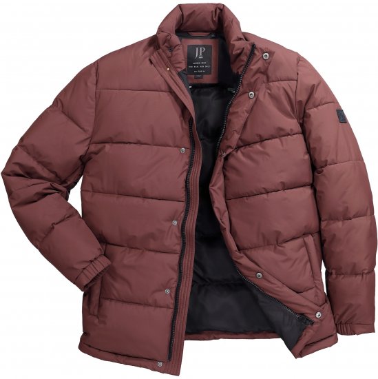 JP1880 Jacket Quilted Extra Warm Brown - Didelės vyriškos striukės - Didelės vyriškos striukės