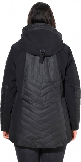 Ulla Popken HYPRAR Functional Softshell Jacket Black - Striukės - 