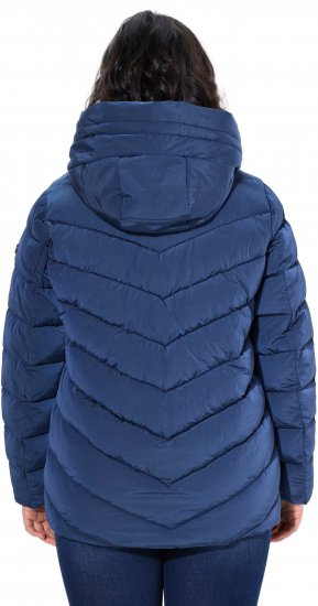 Ulla Popken HYPRAR Quilted Puffer Jacket Navy - Striukės - 