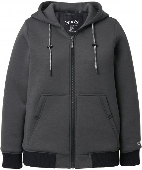 Ulla Popken Water-Repellant Softshell Jacket Black - Striukės - 