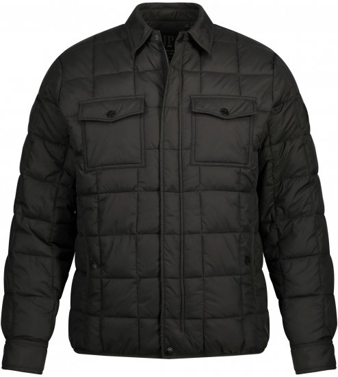 JP1880 Quilted Shirt Collar Jacket TALL Anthracite - TALL striukės - 