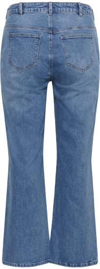 Kaffe Curve Leoana Platūs ilgi džinsai Vintage mėlyna - Džinsai & Kelnės Didelėse Dydžiuose – Plus Size - 