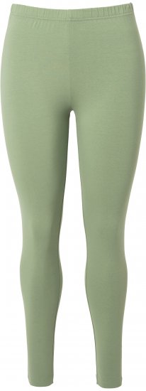 Ulla Popken Basic Stretch Knit Ankle Length Leggings Olive - Džinsai & Kelnės Didelėse Dydžiuose – Plus Size - 