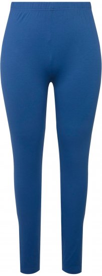 Ulla Popken Basic Stretch Knit Ankle Length Leggings Grey Blue - Džinsai & Kelnės Didelėse Dydžiuose – Plus Size - 