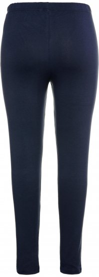 Ulla Popken Basic Stretch Knit Ankle Length Leggings Navy - Džinsai & Kelnės Didelėse Dydžiuose – Plus Size - 