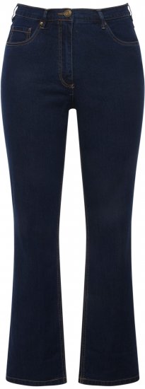 Ulla Popken Regular Fit Mandy Stretch Jeans Blue Denim - Džinsai & Kelnės Didelėse Dydžiuose – Plus Size - 