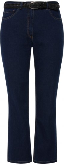 Ulla Popken Regular Fit Mandy Stretch Jeans Blue Denim - Džinsai & Kelnės Didelėse Dydžiuose – Plus Size - 