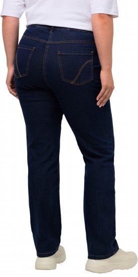 Ulla Popken Regular Fit Mandy Stretch Jeans Blue Denim - Džinsai & Kelnės Didelėse Dydžiuose – Plus Size - 