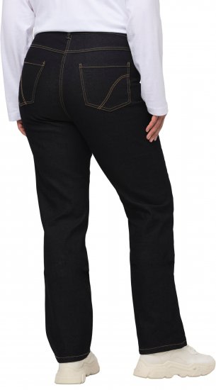 Ulla Popken Regular Fit Mandy Stretch Jeans Dark Blue Denim - Džinsai & Kelnės Didelėse Dydžiuose – Plus Size - 