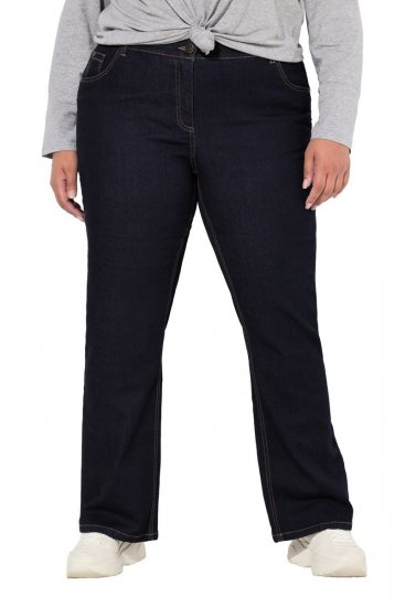 Ulla Popken Marie Fit Bootcut Stretch Jeans Dark Blue Denim - Ulla Popken - Ulla Popken didelių dydžių rūbai