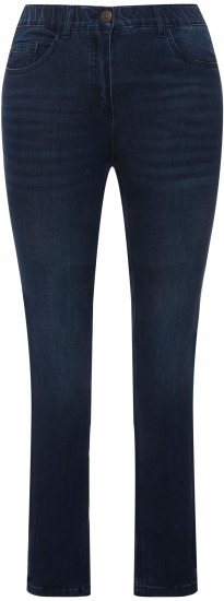 Ulla Popken Stretch Sarah Fit Skinny Jeans Blue Denim - Džinsai & Kelnės Didelėse Dydžiuose – Plus Size - 