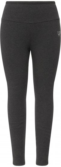Ulla Popken Faux Fur Lined Stretch Leggings Charcoal - Džinsai & Kelnės Didelėse Dydžiuose – Plus Size - 