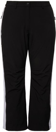 Ulla Popken Thermal Triple-Function Pants Black - Džinsai & Kelnės Didelėse Dydžiuose – Plus Size - 