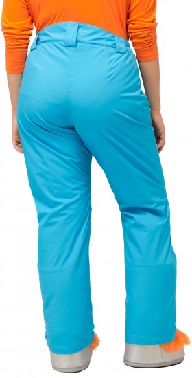 Ulla Popken Thermal Triple-Function Pants Bright Turquoise - Džinsai & Kelnės Didelėse Dydžiuose – Plus Size - 