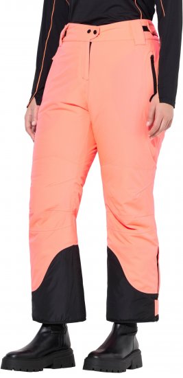 Ulla Popken HYPRAR Triple Function Ski Pants Neon Pink - Džinsai & Kelnės Didelėse Dydžiuose – Plus Size - 