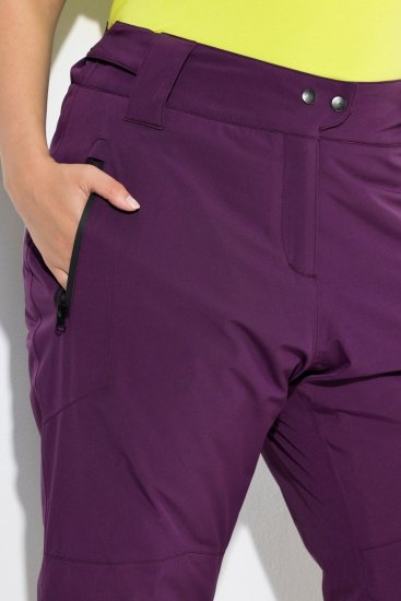 Ulla Popken HYPRAR Triple Function Ski Pants Grape Red - Slidinėjimo apranga - 