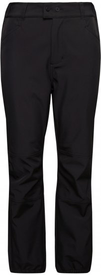 Ulla Popken Softshell Triple Function Fleece Lined Pants Black - Džinsai & Kelnės Didelėse Dydžiuose – Plus Size - 