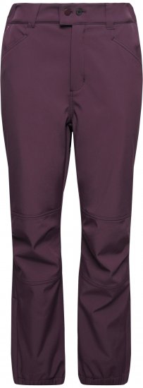 Ulla Popken Softshell Triple Function Fleece Lined Pants Dark Blackberry - Džinsai & Kelnės Didelėse Dydžiuose – Plus Size - 