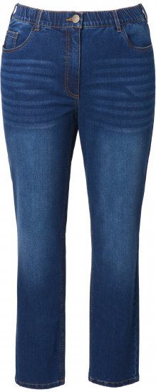 Ulla Popken Stretch Fit Jeans Blue Denim - Džinsai & Kelnės Didelėse Dydžiuose – Plus Size - 