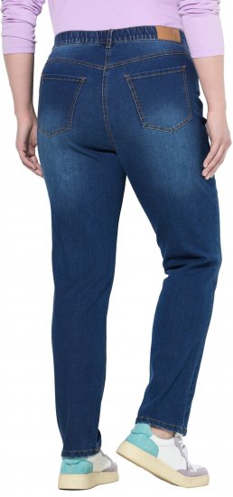 Ulla Popken Stretch Fit Jeans Blue Denim - Džinsai & Kelnės Didelėse Dydžiuose – Plus Size - 