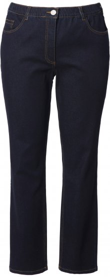 Ulla Popken Stretch Fit Jeans Dark Blue Denim - Džinsai & Kelnės Didelėse Dydžiuose – Plus Size - 