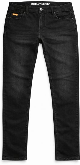 Motley Denim Soho 5-Pocket Jeans Black - Džinsai ir kelnės - Džinsai ir Kelnės - W40-W70