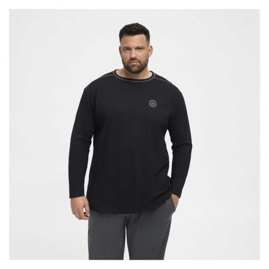 North Latitude Py Jersey O-Neck Long Sleeve Black - Apatinis trikotažas ir plaukimo apranga - Apatinis trikotažas - 2XL-8XL