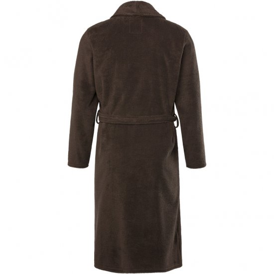JP1880 Bathrobe Extra Soft Terry Cloth Brown - Apatinis trikotažas ir plaukimo apranga - Apatinis trikotažas - 2XL-8XL