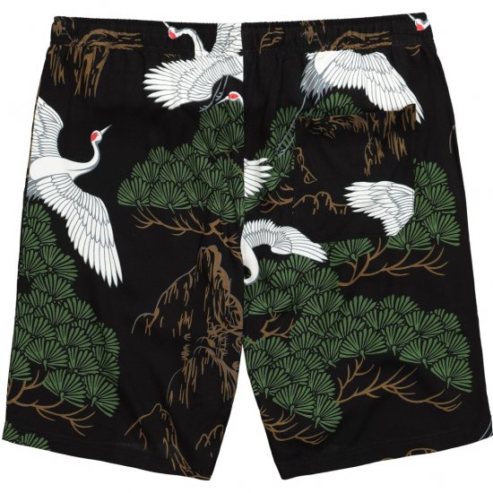 JP1880 Bermuda Shorts All-over Print Black - Šortai - Šortai - W40-W60