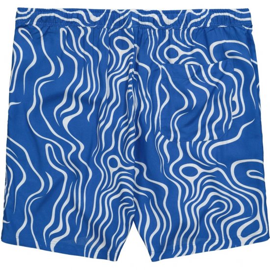 JP1880 Bermuda Shorts All-over Print Royal Blue - Šortai - Šortai - W40-W60
