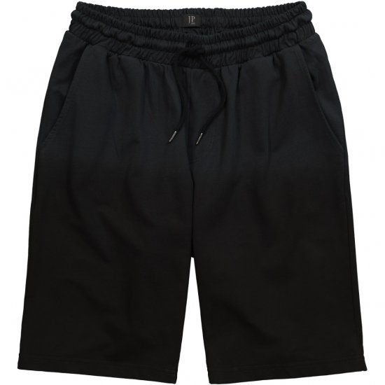 JP1880 Bermuda Sweatshorts DIpDye Black - Laisvalaikio kelnės ir šortai - Laisvalaikio Kelnės ir Šortai - 2XL-12XL