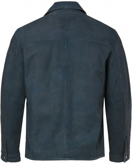 JP1880 Fine Lamb Leather Jacket Deep Sea Blue - Didelės vyriškos striukės - Didelės vyriškos striukės