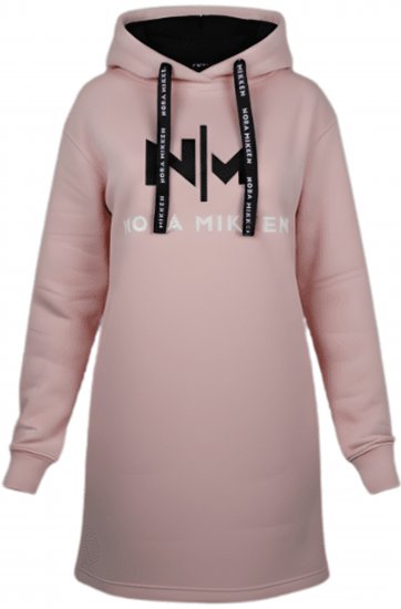 Nora Mikken KADRI Long Hoodie PINK - Megztiniai ir džemperiai - 