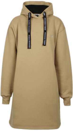Nora Mikken KRISTINA Long Hoodie Camel - Megztiniai ir džemperiai - 