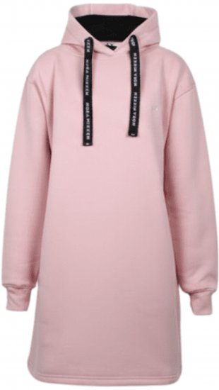 Nora Mikken KRISTINA Long Hoodie Pink - Megztiniai ir džemperiai - 