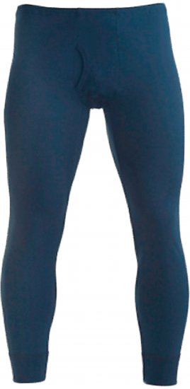 Juho A0577 Thermal Underwear Navy - Apatinės kelnės/Termo - Vyriškos ilgos apatinės kelnės didelių dydžių