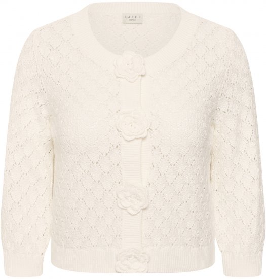 Kaffe Curve Kathrina Pullover White - Megzti megztiniai - 