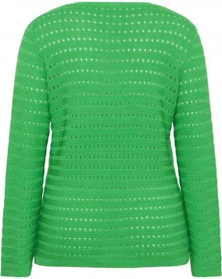 Kaffe Curve Metty Pullover Bright Green - Megzti megztiniai - 