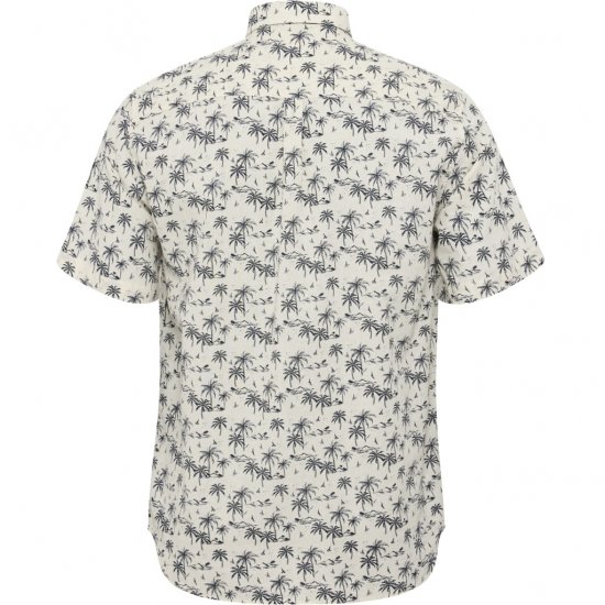 North Latitude Shirt Short Sleeve Off White - Marškiniai - Marškiniai - 2XL-8XL