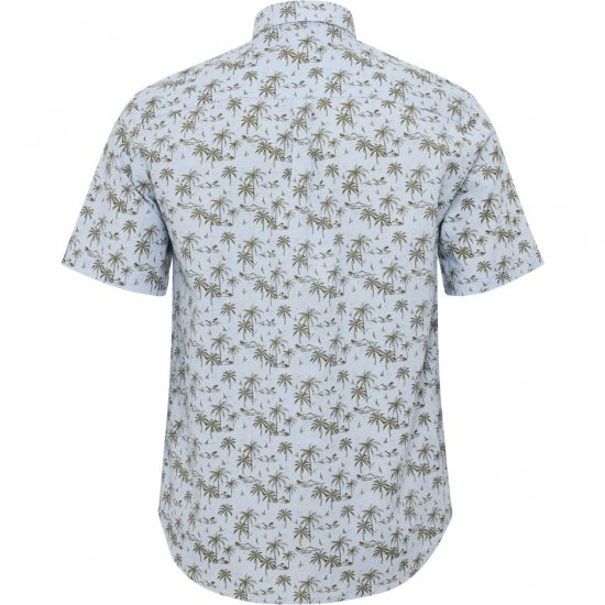 North Latitude Shirt Short Sleeve Light Blue - Marškiniai - Marškiniai - 2XL-8XL
