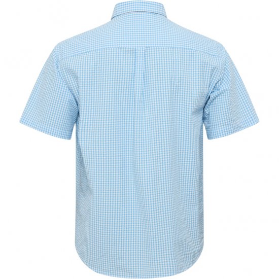 North Latitude Shirt Short Sleeve Turquoise - Marškiniai - Marškiniai - 2XL-8XL
