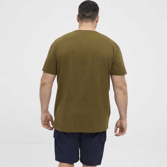 North Latitude T-Shirt Printed Short Sleeve Green - Marškinėliai - Marškinėliai - 2XL-14XL