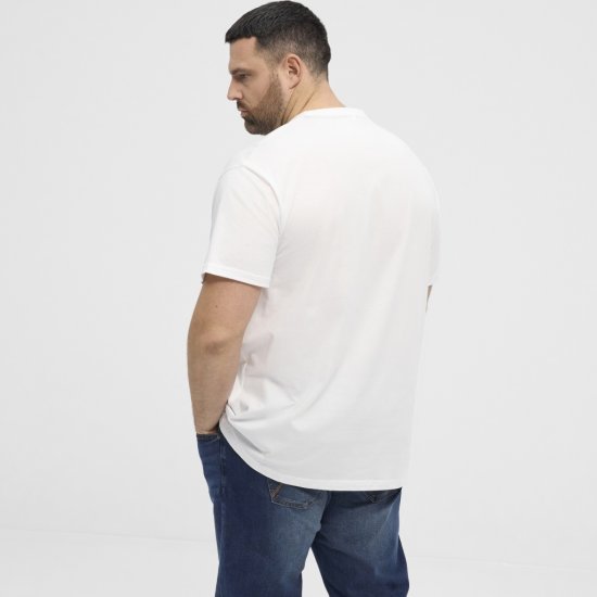 North Latitude T-Shirt Coca-Cola White - Marškinėliai - Marškinėliai - 2XL-14XL