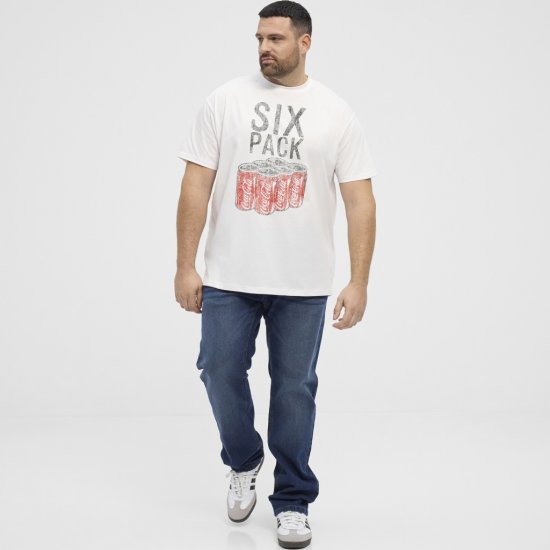 North Latitude T-Shirt Coca-Cola White - Marškinėliai - Marškinėliai - 2XL-14XL