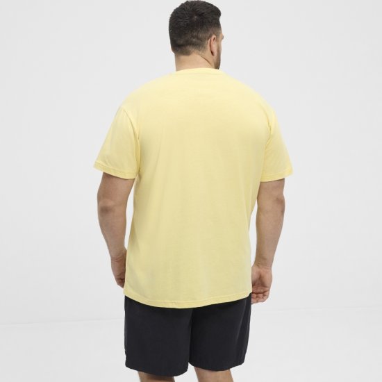 North Latitude T-Shirt Printed Yellow - Marškinėliai - Marškinėliai - 2XL-14XL