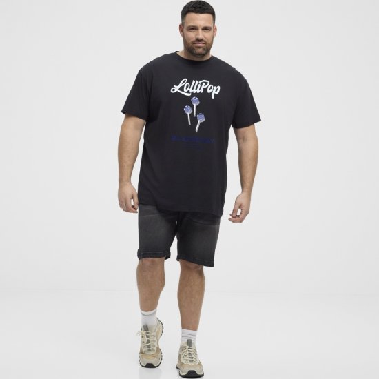 North Latitude T-Shirt Lollipop Black - Marškinėliai - Marškinėliai - 2XL-14XL