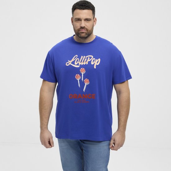 North Latitude T-Shirt Lollipop Blue - Marškinėliai - Marškinėliai - 2XL-14XL