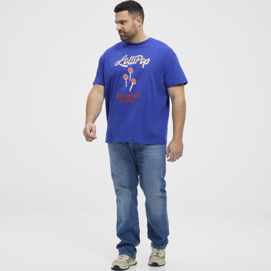 North Latitude T-Shirt Lollipop Blue - Marškinėliai - Marškinėliai - 2XL-14XL
