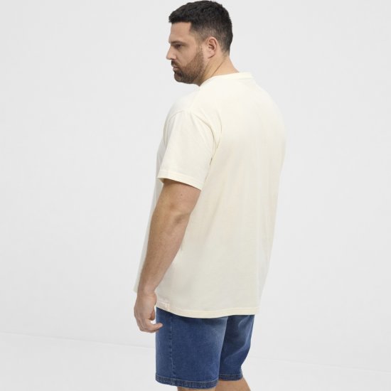 North Latitude T-Shirt Eggplant Off-White - Marškinėliai - Marškinėliai - 2XL-14XL